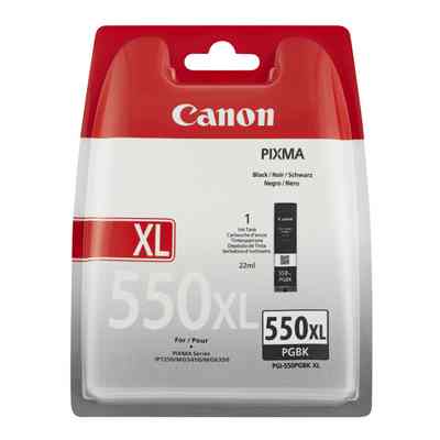 Canon Cartucho Pgi-550pgbk Xl Negro Ip7250mg5450